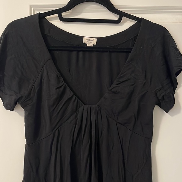 Aritzia Wilfred Black Short Dress - Picture 2 of 8